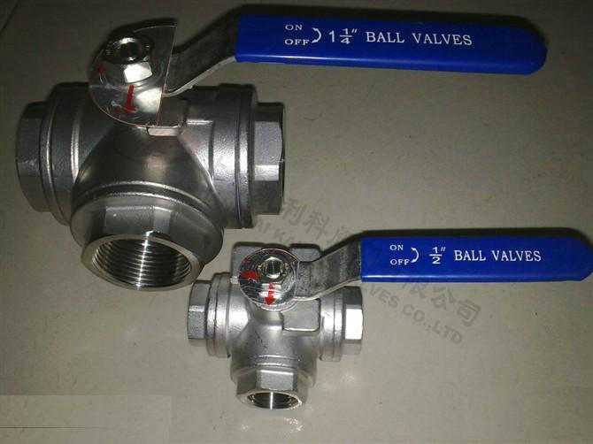 Q14F、Q15F三通內(nèi)螺紋球閥